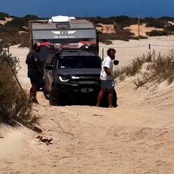 Im Sand gefangen 🫣