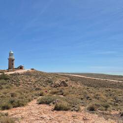 Unser nördlichster Punkt - Vlamingh Head Lighthouse bei Exmouth
