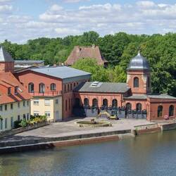 Blick vom Schlossberg zur Saale