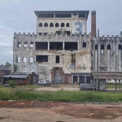 Ein namenloses Fabrikgebäude - nicht in Fray Bentos und kein Welterbe