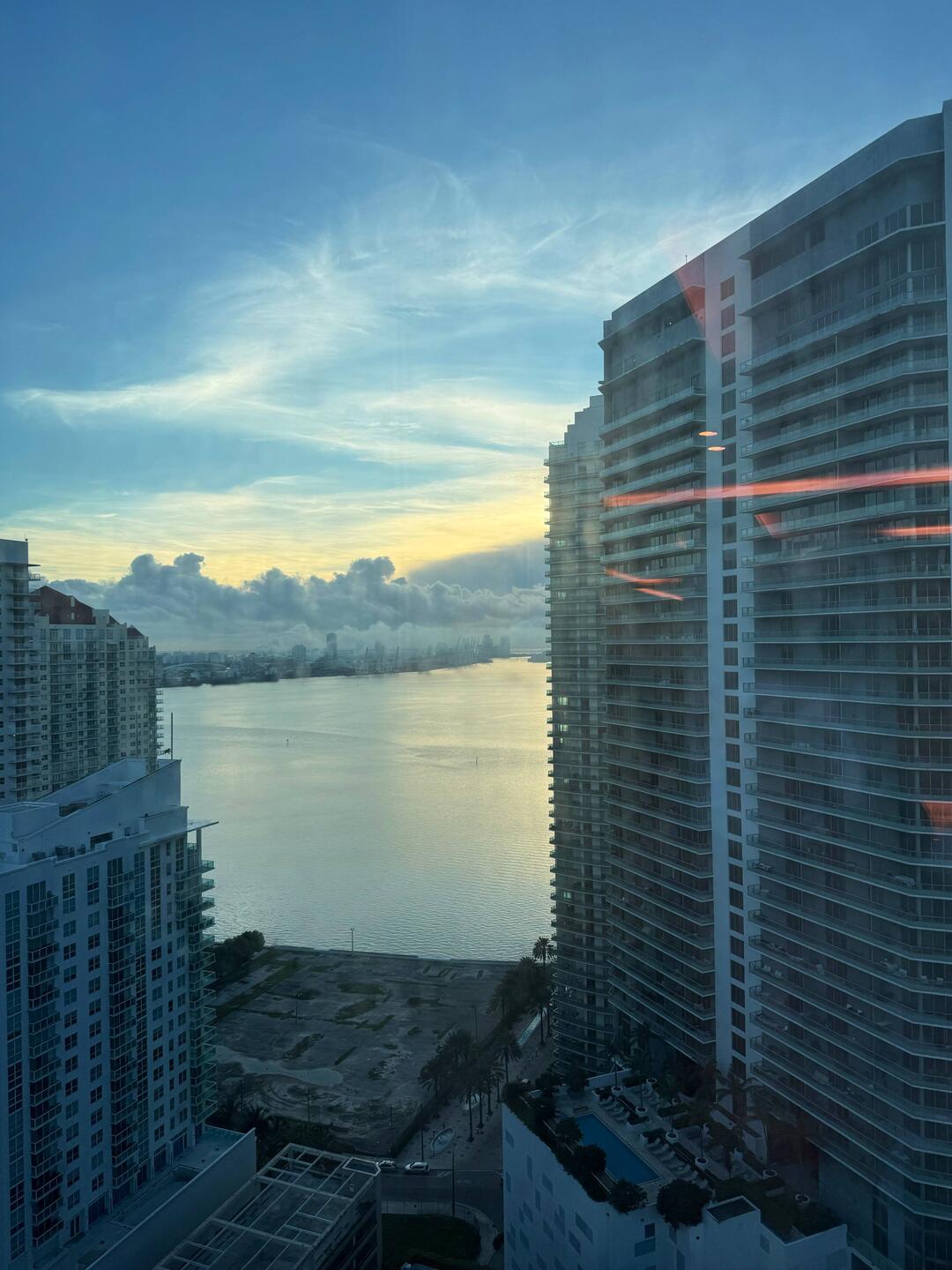 Morning views from hotel 🏨