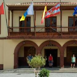 Die Drei vom Rathaus.