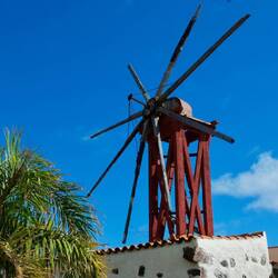 Die Mühle wartet nicht nur auf Wind