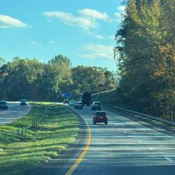 Sunny day for travel