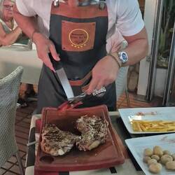 Rib Eye Steak für Clemens und Maria