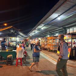 Food stalls at the Night Market