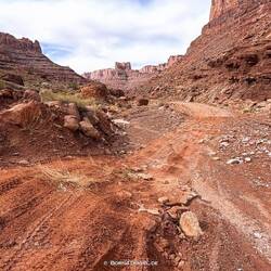 Der Weg wird zunehmend schlechter