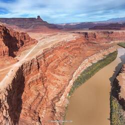 Thelma & Louise Point von oben gesehen