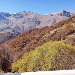 Der Herbst bringt wunderschöne Farben zum Vorschein.