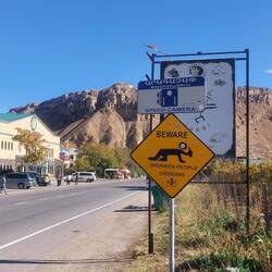 Er lebt in Areni. Ein wichtiges Weinanbaugebiet in Armenien.