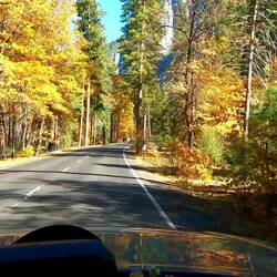 Fahrt ins Yosemite Valley