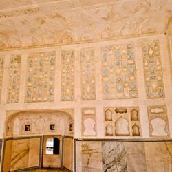 Beautiful marble walls everywhere