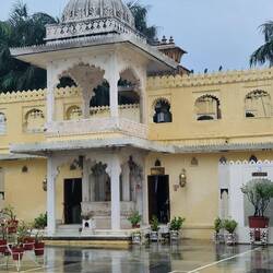 The palace in the lake