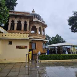 The palace in the lake