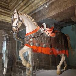 Note the fake trunk it would hv been made of material