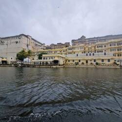 The main palace from the water