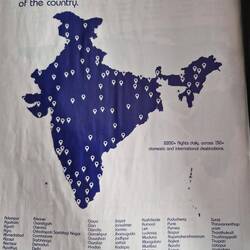 The locations Indi Go ,goes to