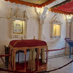 At the Palace in the lake