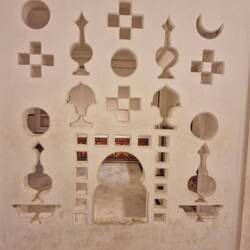 Lovely designs carved in the walls