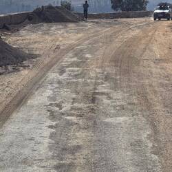 New road surfaces for the locals.