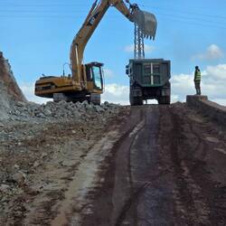 Road construction as a way to get employment into the poorest regions