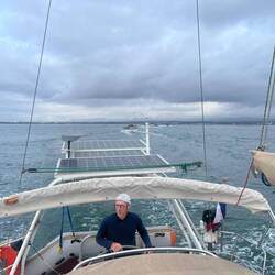 Cruising the bay of Faro.