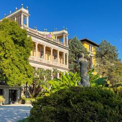 Villa Giulia ... originally built by the inventor of Fernet Branca, a famous Italian liqueur.