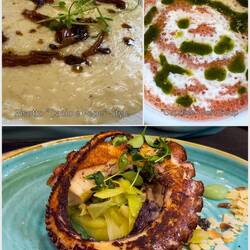 Delicious dinner at Caffe delle Rose — Pallanza, Italy.