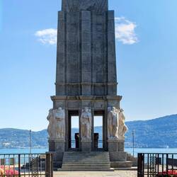 Mausoleo Luigi Cadorna, Chief of Staff of the Italian Army in WWI — Pallanza, Italy.