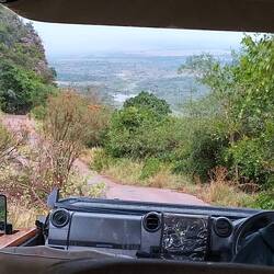 Sometimes the street was so steep that car needed to use four wheel drive. it was crazy