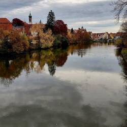 Der Neckar in Rottenburg