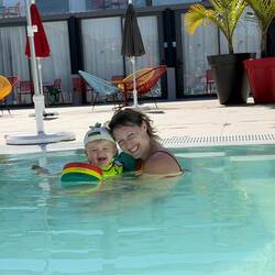 kuscheln geht auch im Wasser