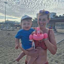 neuer Flamingo-Freund Larry