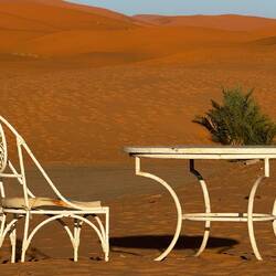 Camping Haven La Chance, direkt an der Wüste