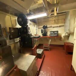 Jeden Abend gab es Kino!