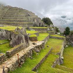The pyramidal area back left is the observatory