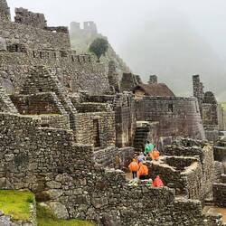 The residential area with temple of the sun