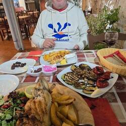 ... und Hähnchen Souflaki