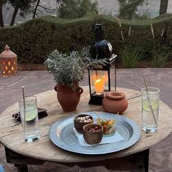 Gin tonic at sunset!
