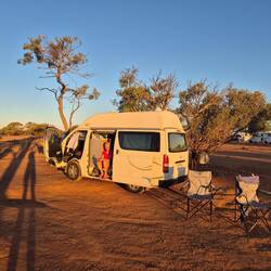 Unser Stellplatz für die Nacht