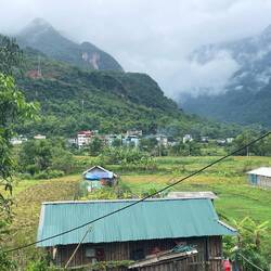 A mix of clouds and smoke