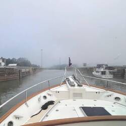 We follow "Slow Poke" into the chamber