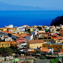 Das farbenfrohe Agulo.