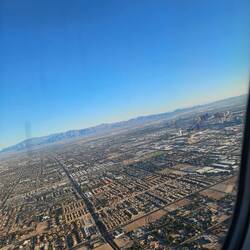 Vegas Stadrgebiet, mitte rechts: The Strip