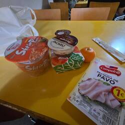 Breakfast ramen and snacks for tomorrow