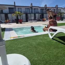 Papa macht "Plitsch-Platsch"