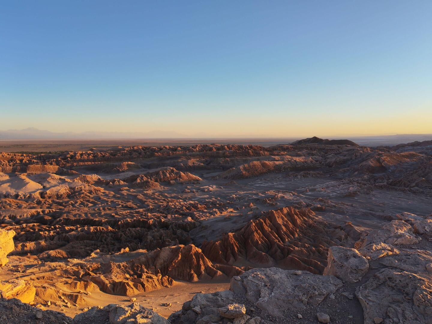 Sonnenuntergang in der Atacama
