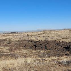 Weiter Blick, bei gutem Wetter kann man Berge in 100 Meilen Entfernung sehen.