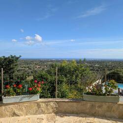 Ausblick von der Unterkunft Finca Agroturismo es Pujol