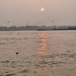 Sunrise on the River Ganges